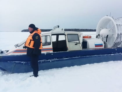 Рыбак едва не погиб на протоке близ Воротынца