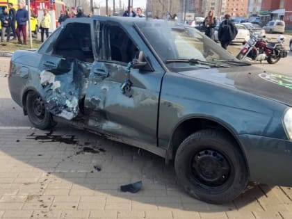 Мотоциклист пострадал в ДТП в Нижнем Новгороде