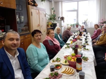 Декада пожилого человека. Встречи, поздравления, планы