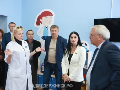 Обновлённая «спортивная» столовая открылась в детской больнице № 8 в Дзержинске