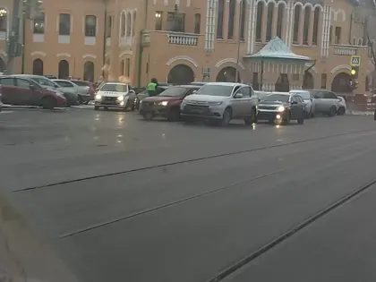 Массовое ДТП произошло в центре Нижнего Новгорода