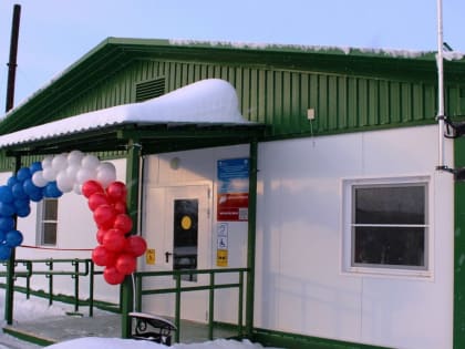 Более 700 сельских жителей смогут обратиться за медицинской помощью в новый ФАП в деревне Большой Терсень Уренского округа