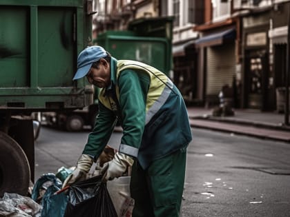 Нижний Новгород завалило мусором