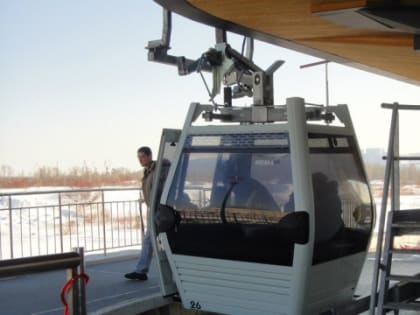 Канатная дорога из Нижнего Новгорода на Бор возобновила работу