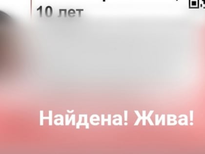 Пропавшую в Нижнем Новгороде 10-летнюю девочку нашли живой