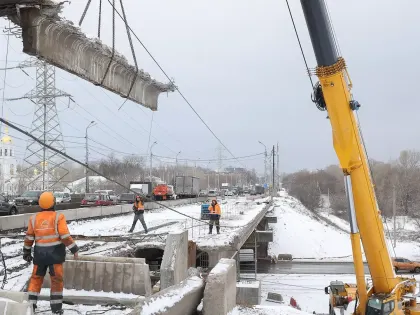 «Активная фаза». Нижегородцам показали, как идет ремонт у Мызинского моста