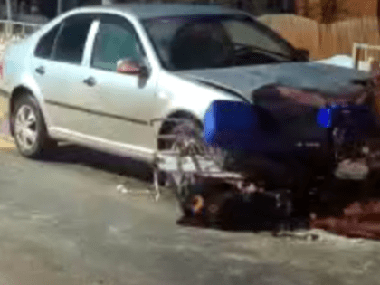 Пьяного водителя снегохода сбили в Вачском районе