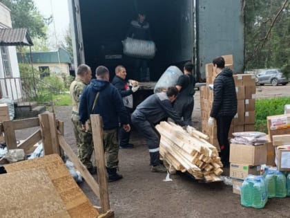 40 тонн гуманитарного груза доставила на Донбасс группа «Нижегородского ополчения-2022»