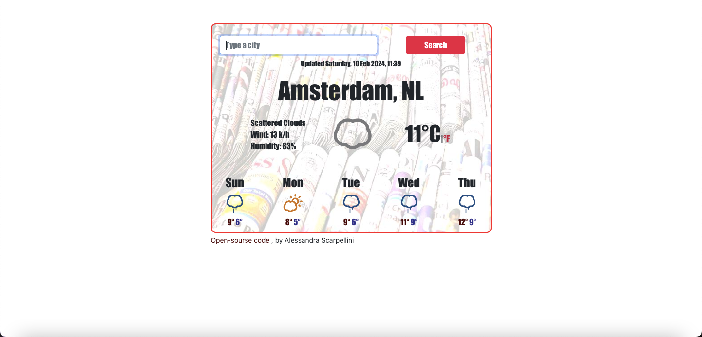 Weather App