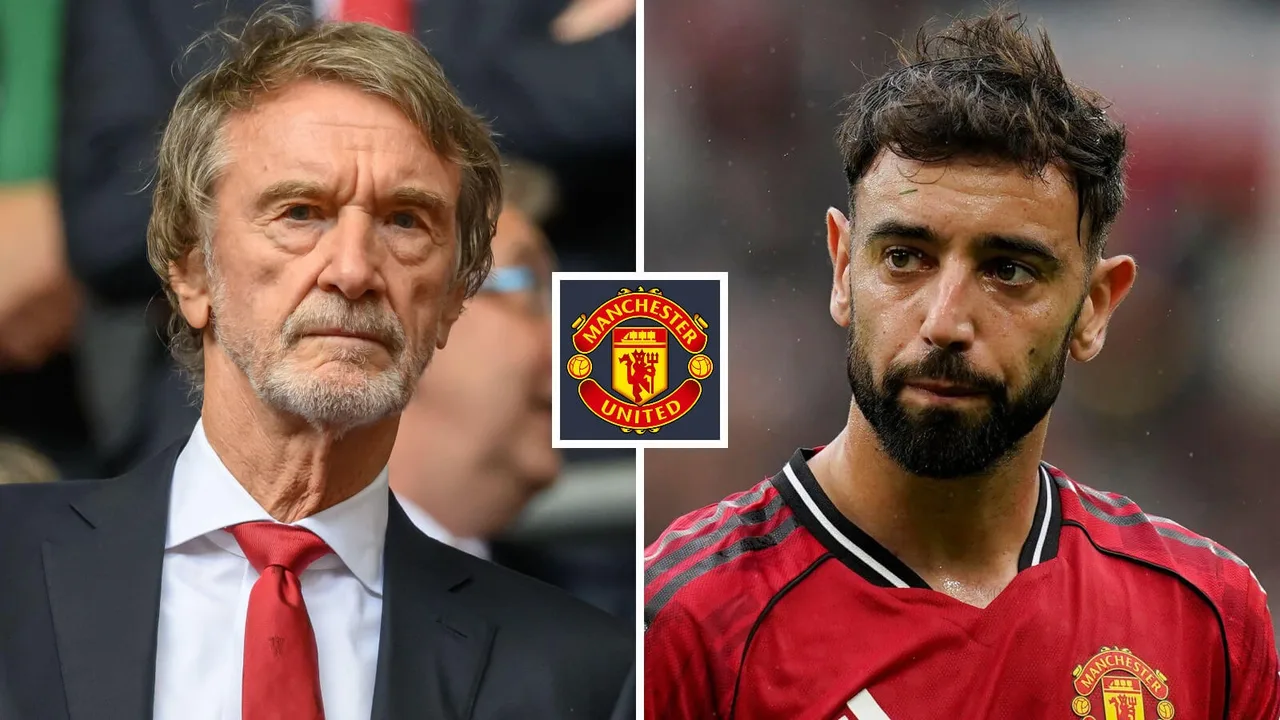 Man Utd Yasitisha Mazungumzo ya Mkataba Mpya wa Bruno Fernandes, Ratcliffe Akielekeza Nguvu Kwingine