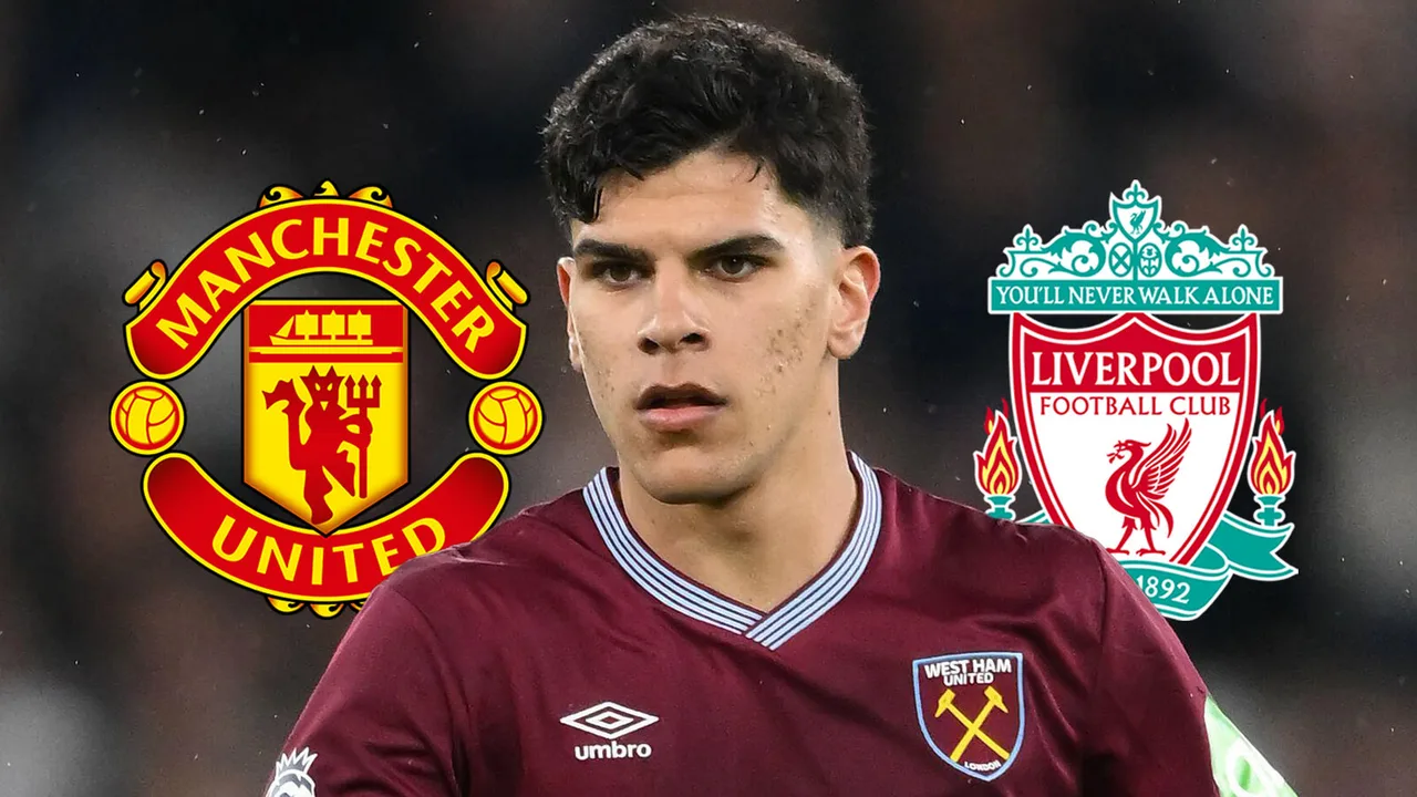 Dili la Mateus Fernandes: Liverpool Kuingilia Kati Vita ya Man Utd na West Ham
