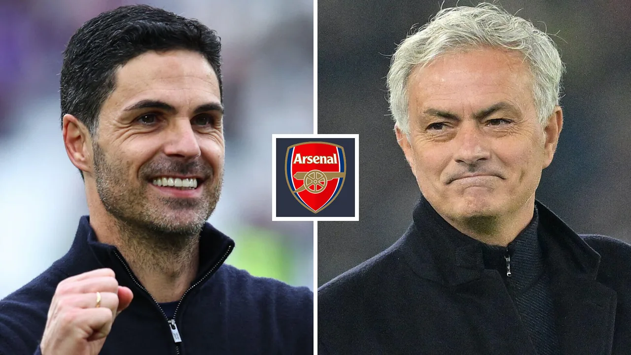Jose Mourinho atete mtindo wa uchezaji wa Arsenal wa Mikel Arteta