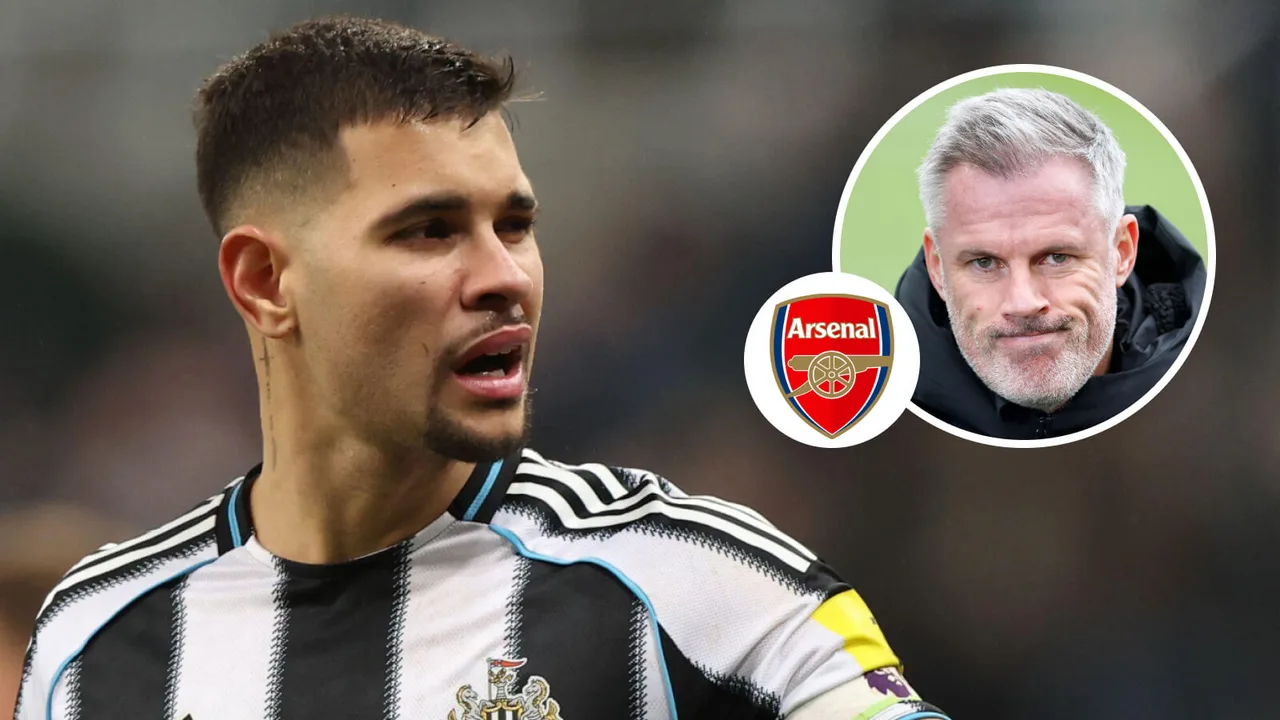 Carragher adai Bruno Guimaraes anazusha taarifa za Arsenal ili kuondoka Newcastle