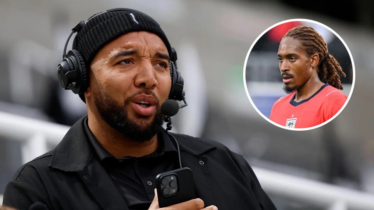 Troy Deeney amtolea uvivu Djed Spence kwenye safu ya ulinzi ya England
