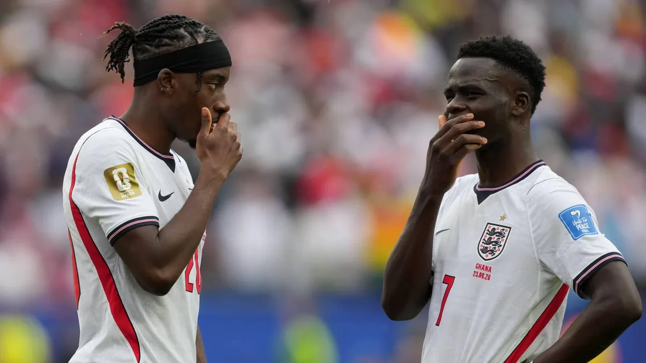 Bukayo Saka kupewa jukumu zito kuivusha England dhidi ya DR Congo