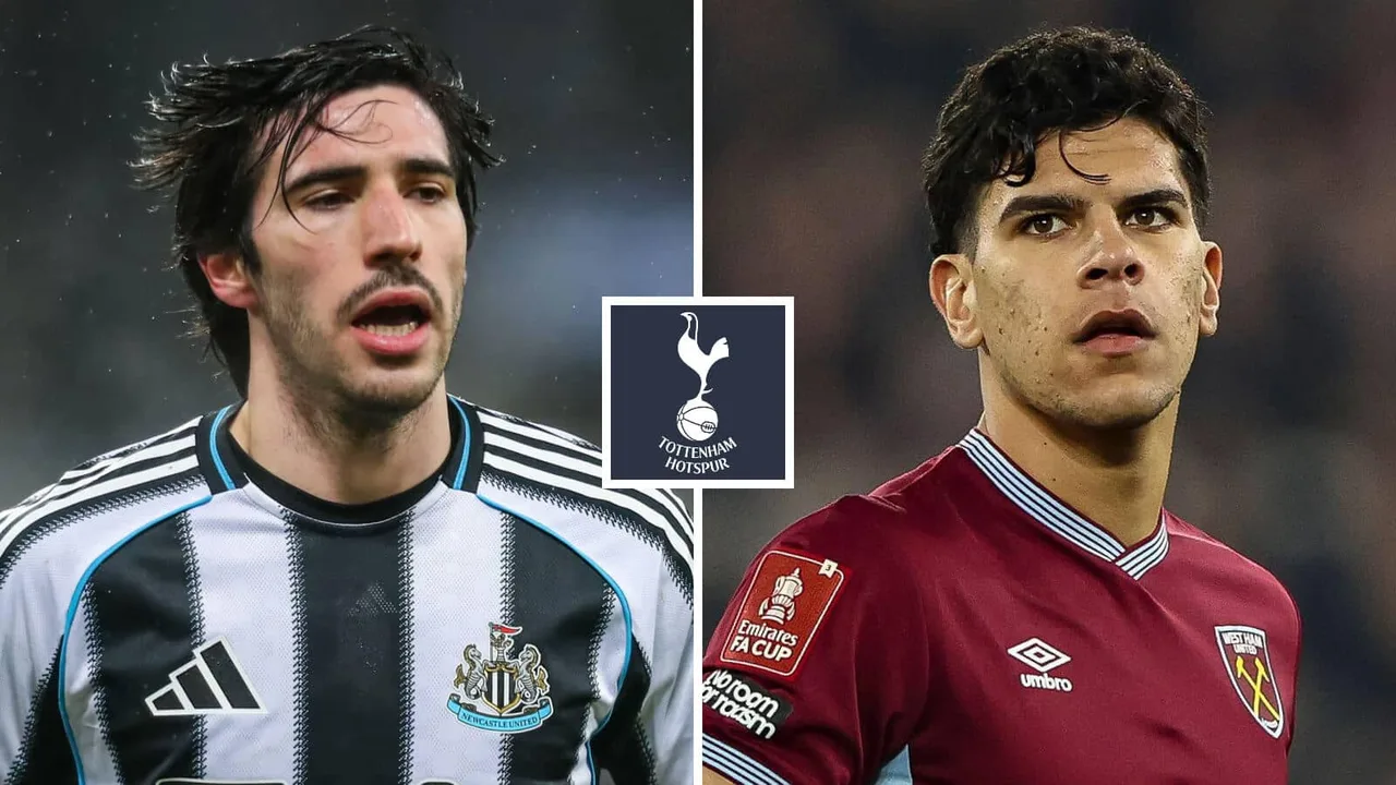 Tottenham yafanya kweli: Yasajili nyota wawili kwa rekodi, Newcastle yachukizwa na Tonali