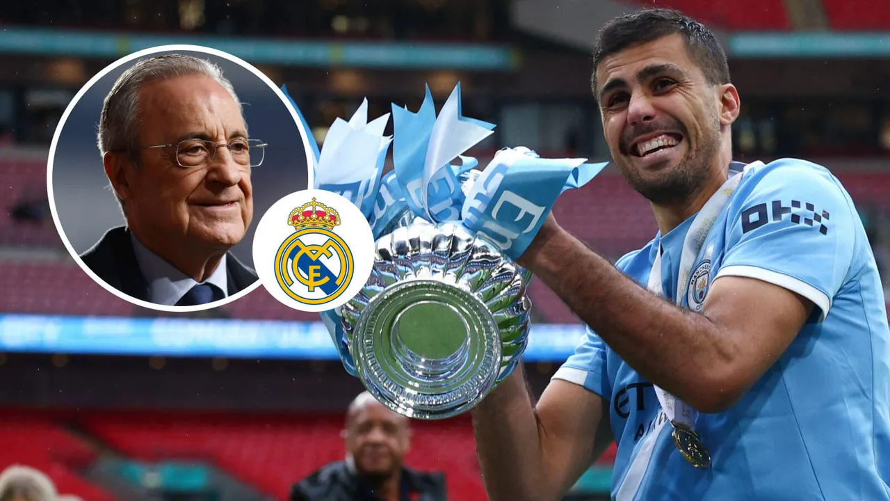Florentino Perez aifungia milango Rodri kujiunga na Real Madrid