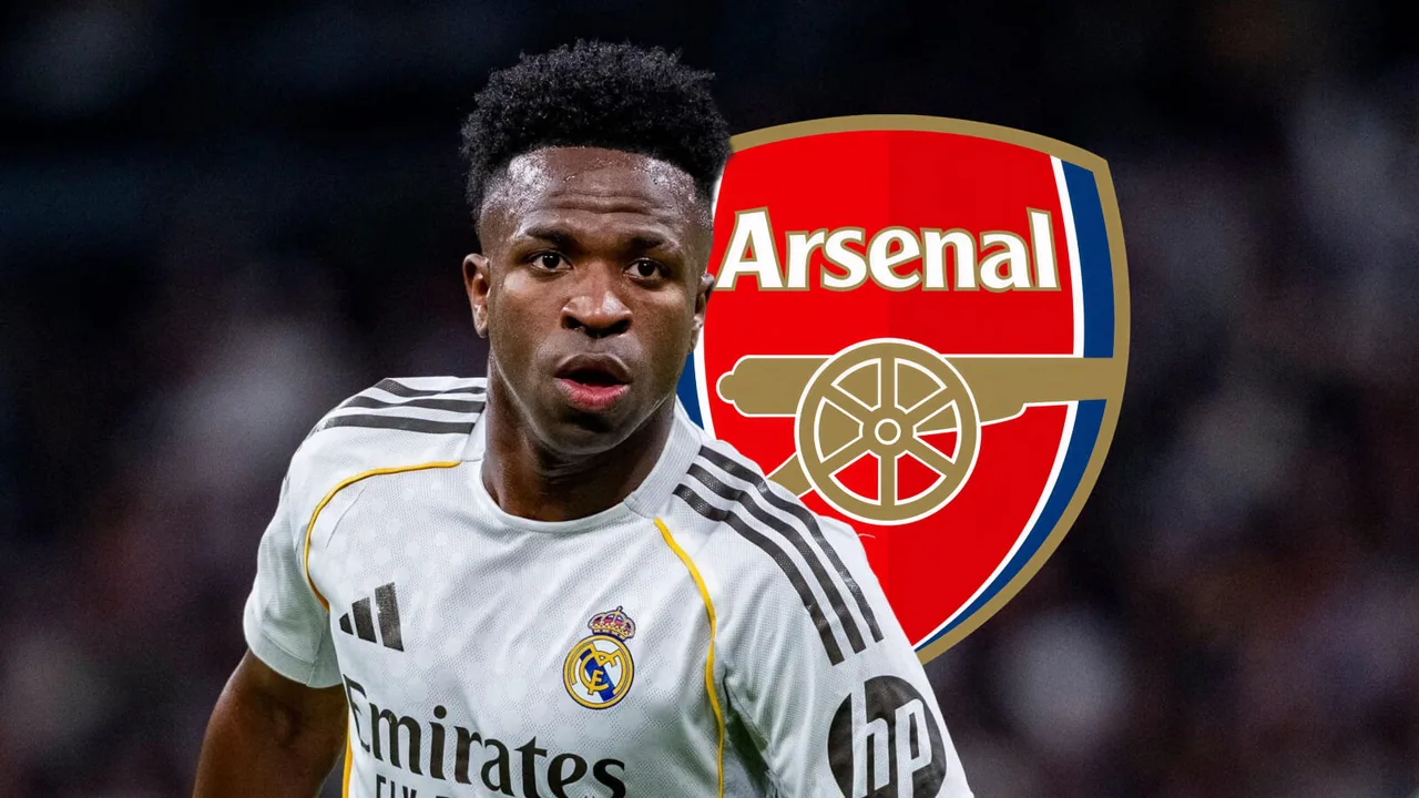 Arsenal yajipanga kutoa dau nono kumnasa Vinicius Junior