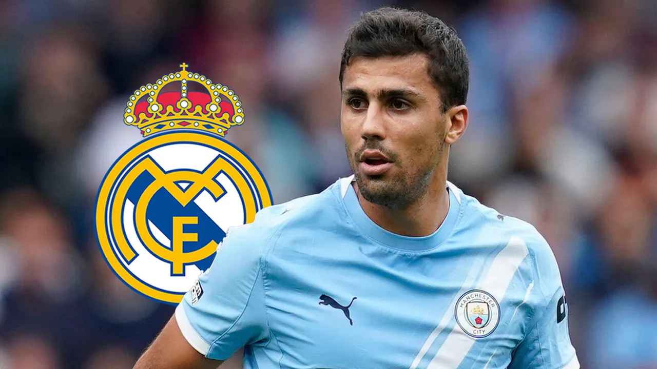 Real Madrid yaanza rasmi mchakato wa kumsajili Rodri kutoka Man City