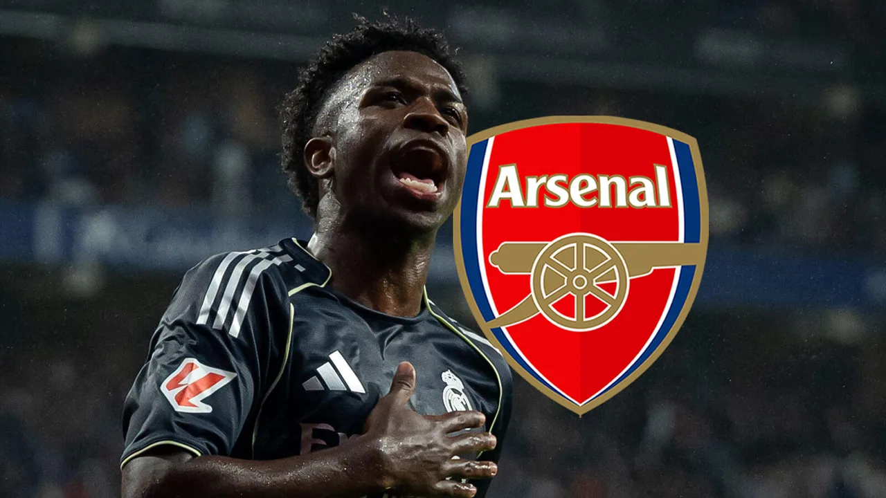 Arsenal yajipanga kunasa saini ya Vinicius Junior kutoka Real Madrid