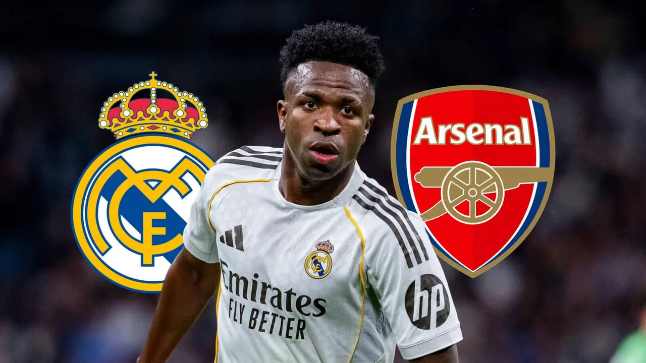 Matumaini ya Arsenal kumsajili Vinicius Jr yazimika, Real Madrid wakaribia kumbakiza