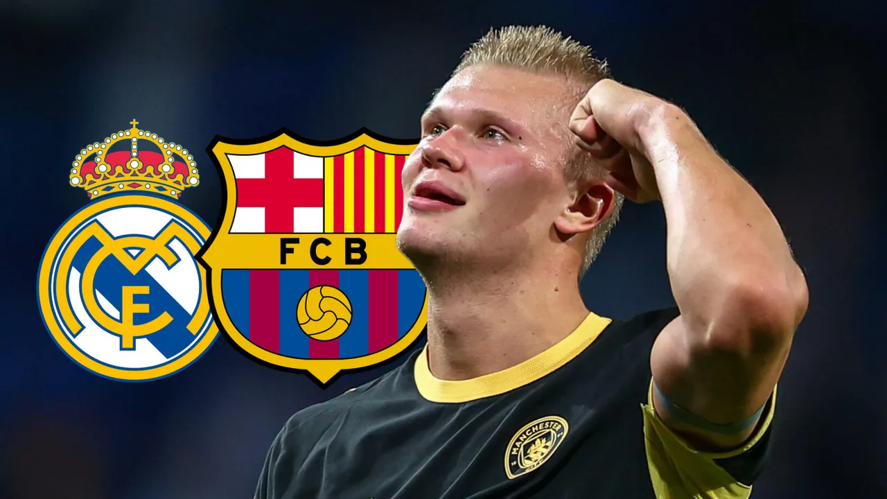 Erling Haaland apanga kuondoka Man City, aipendelea Barcelona kuliko Real Madrid
