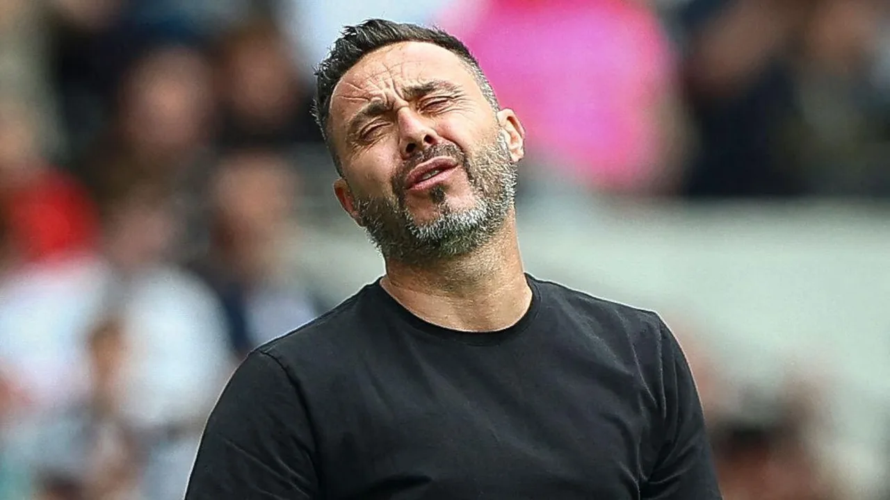 Roberto De Zerbi afunguka baada ya kichapo cha Tottenham: 'Tupo hatarini mno'