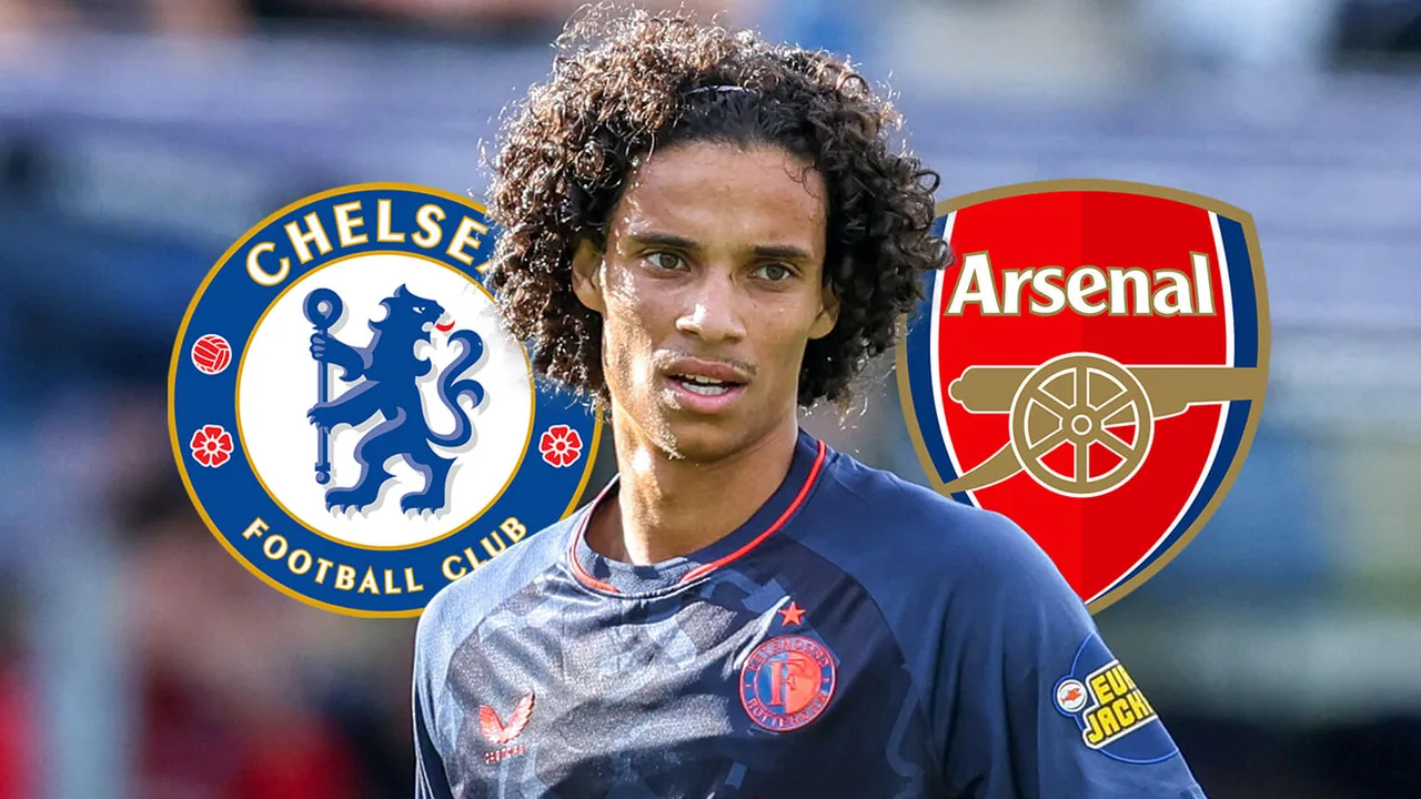 Arsenal na Chelsea zatajwa kuwania saini ya kiungo matata wa Feyenoord, Gjivai Zechiel