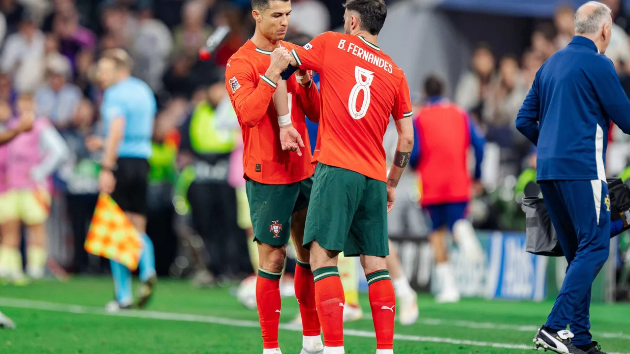 Bruno Fernandes ataka umoja Portugal huku Ronaldo akiondoka kambini