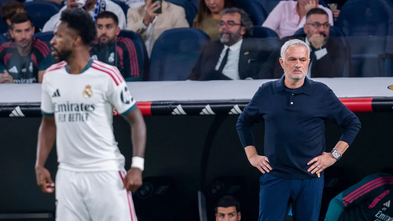 Mourinho amvaa kamati ya nidhamu kuhusu adhabu ya Vinicius
