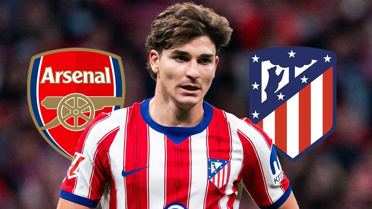 Atletico Yafunga Mlango wa Januari kwa Arsenal kuhusu Julian Alvarez