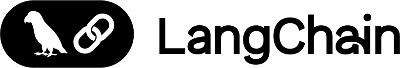 LangChain logo.