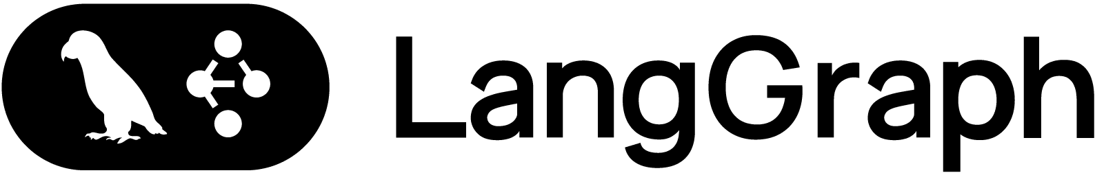 LangGraph logo.