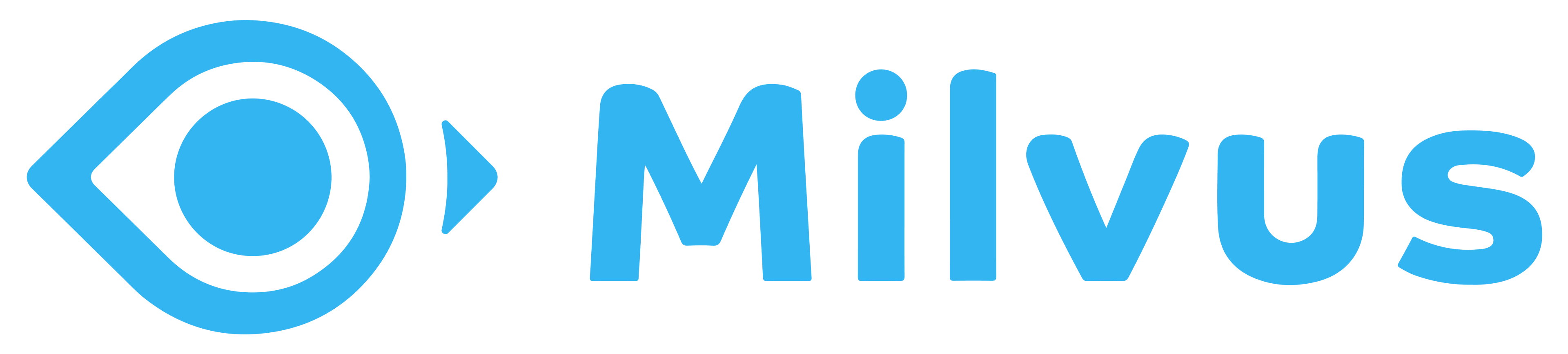 Milvus DB logo.