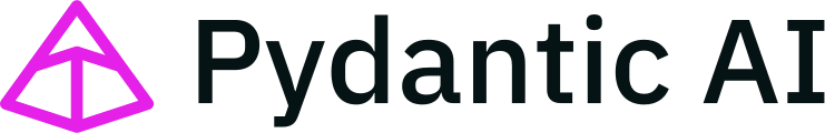 Pydantic AI logo.