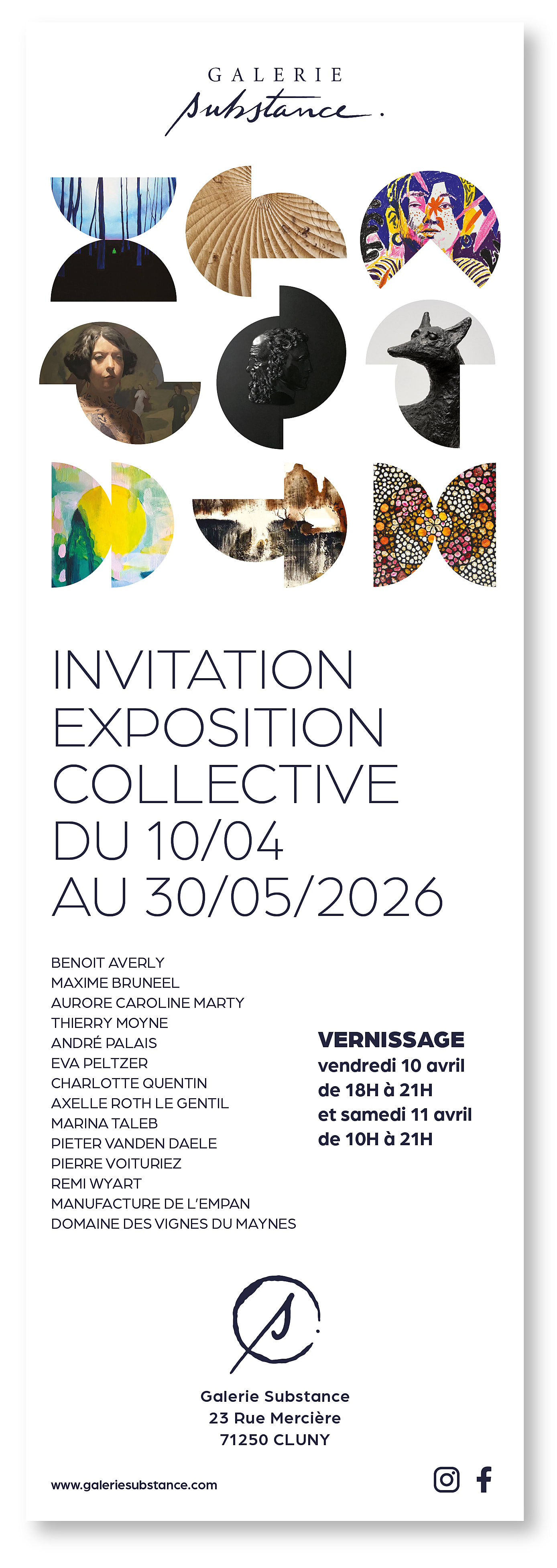 Vernissage galerie Substance