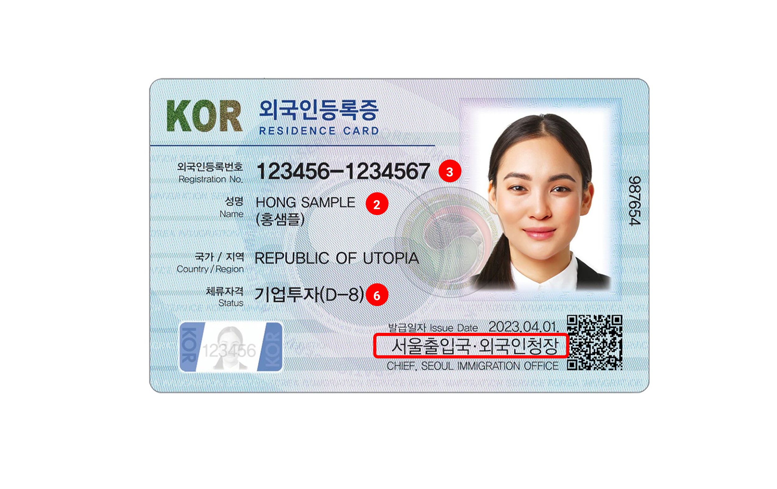 Thẻ đăng ký người nước ngoài