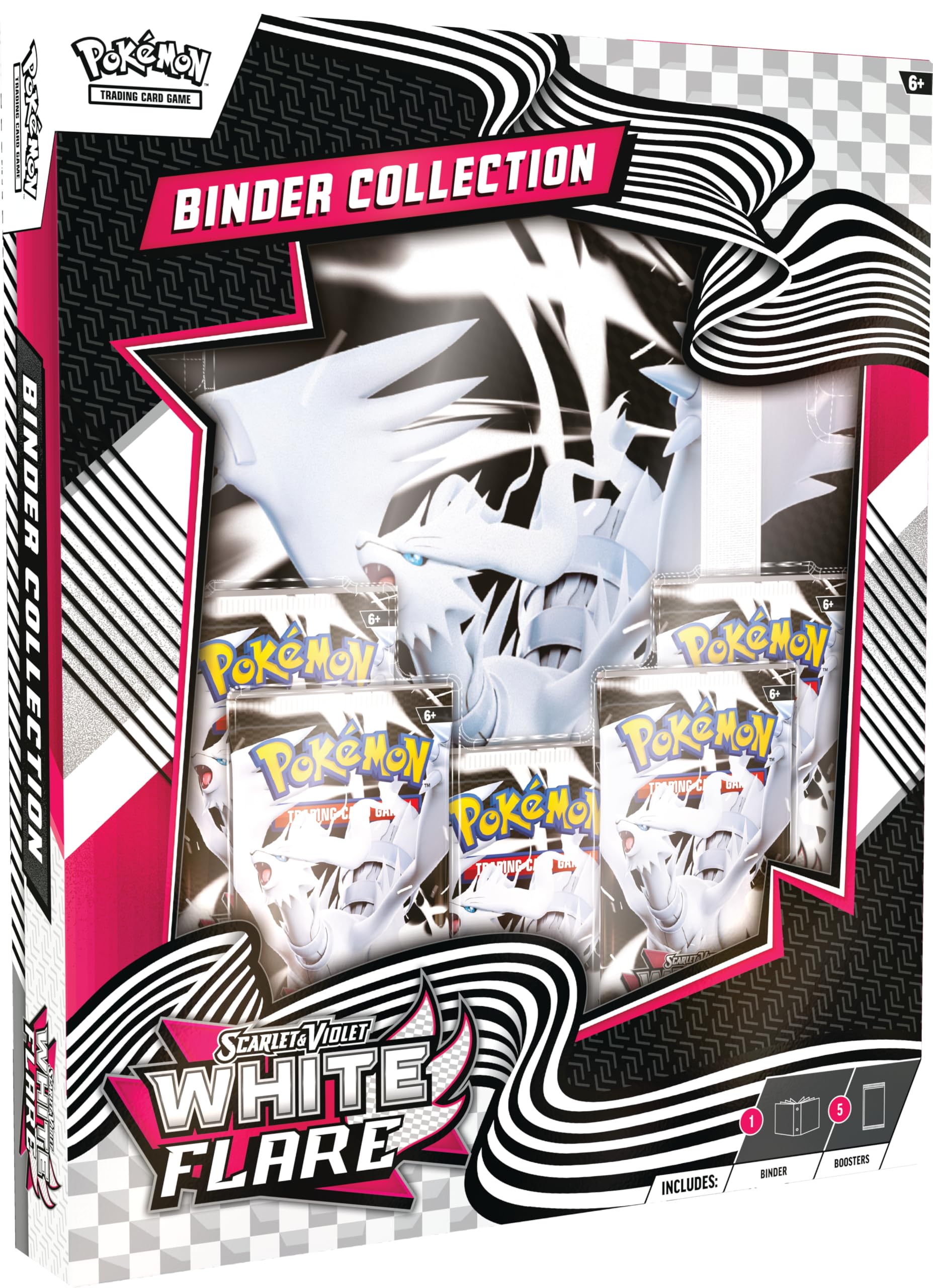Binder White Flare