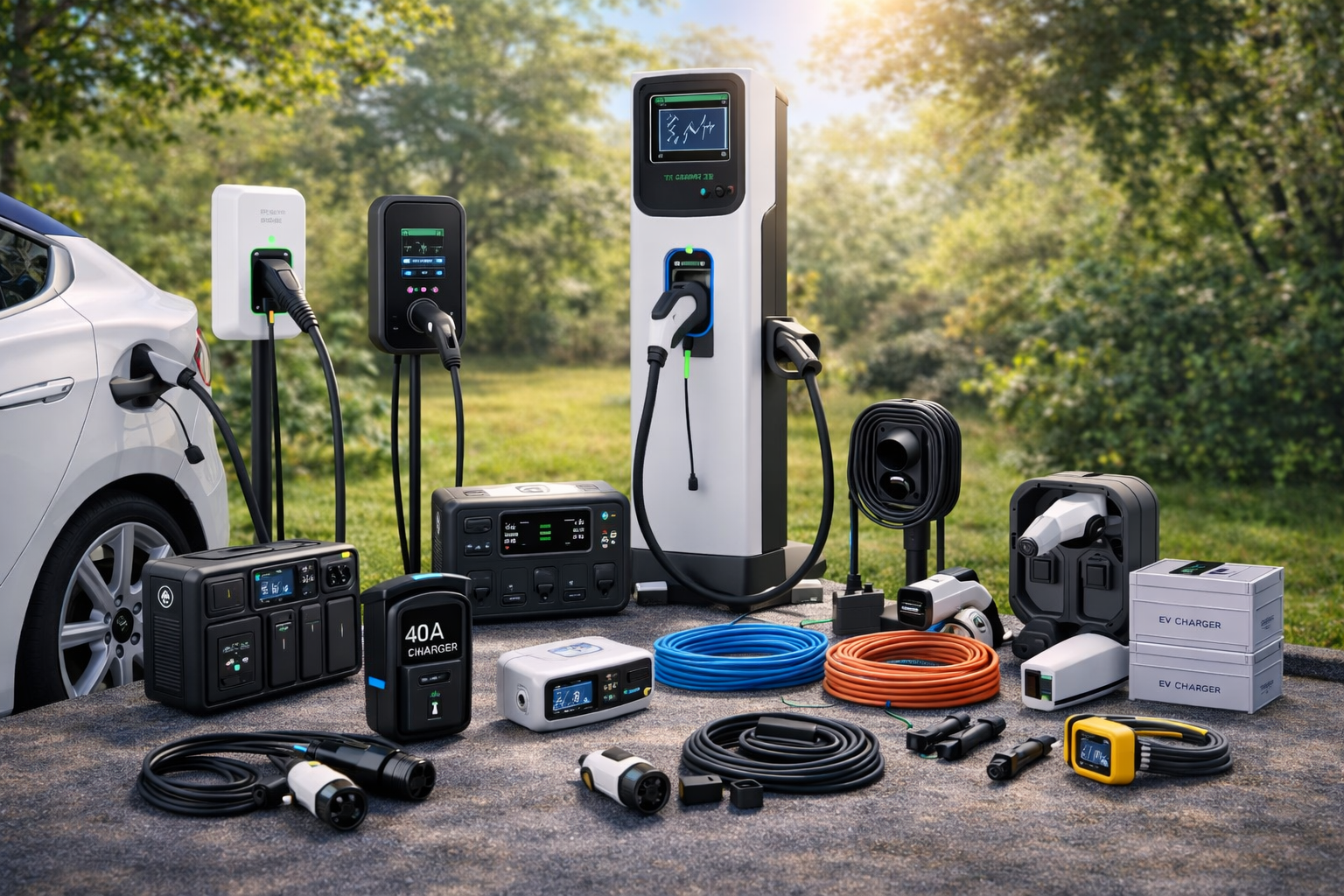 EV Chargers & Accessories subcategory