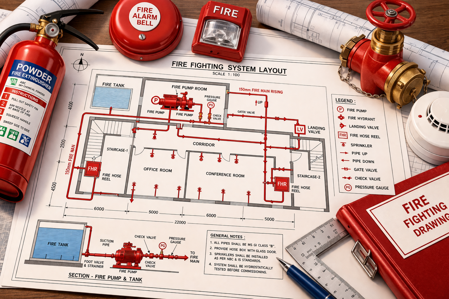 Fire Protection Drawings subcategory