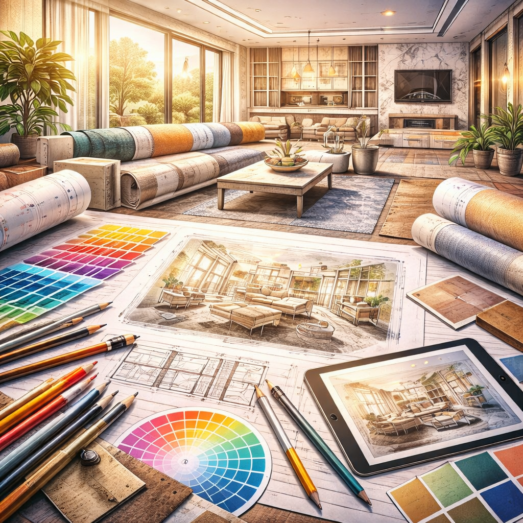 Interior Design Drawings subcategory