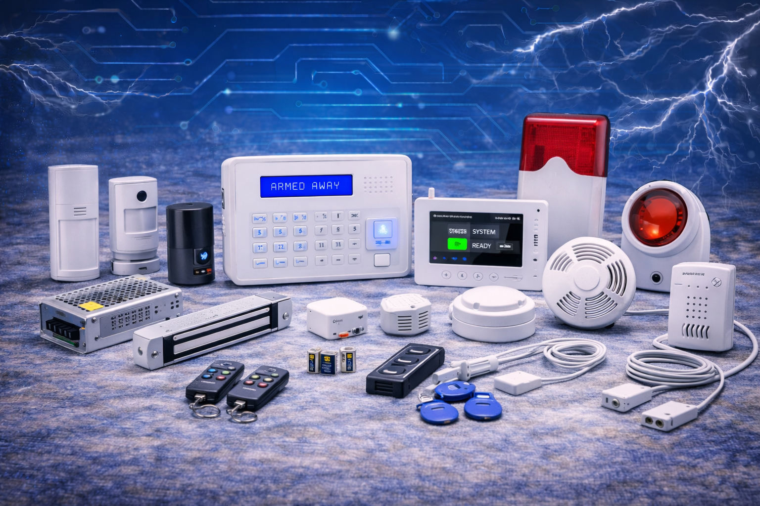 Alarm & Sensors subcategory