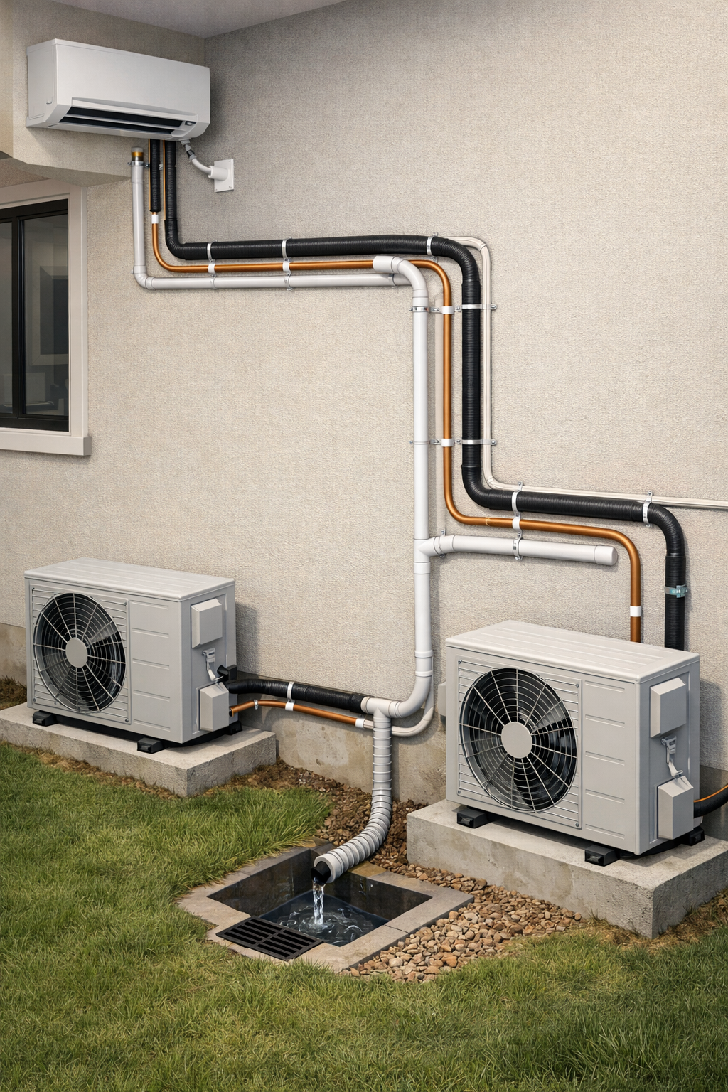 AC Piping Layout
