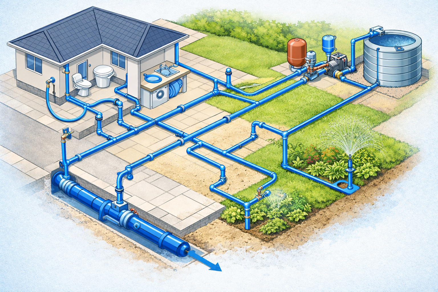 Water Supply Layout