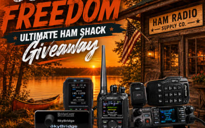 Enter for a chance to win the ultimate ham radio setup from BridgeCom Systems — valued at over $3,000.