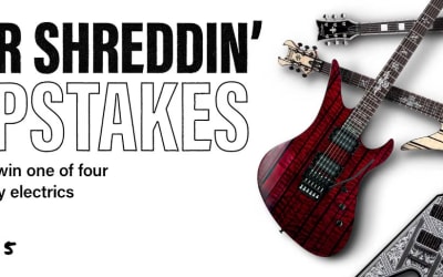 Enter for a chance to win one of four premium Schecter electric guitars each valued at $1,999.