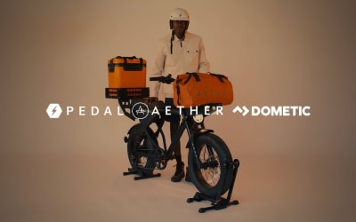 Enter for a chance to win over $5,500 in prizes including an e-bike, Aether apparel, and a Dometic cooler.