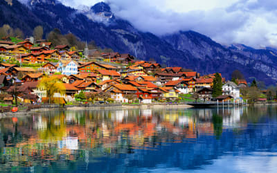 Enter for a chance to win a Best of Switzerland rail vacation for two featuring panoramic train journeys, alpine villages, and mountain scenery.