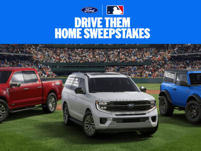 Enter for a chance to win a 2026 Ford F-150, Expedition, or Bronco — plus tickets to the 2026 World Series.