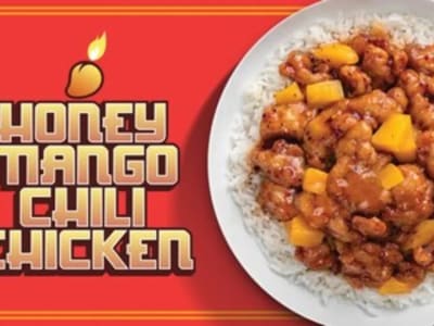 Leeann Chin loyalty members can get the new Honey Mango Chili Chicken or any combo featuring it for just $7.22 — available July 22–28, 2026.